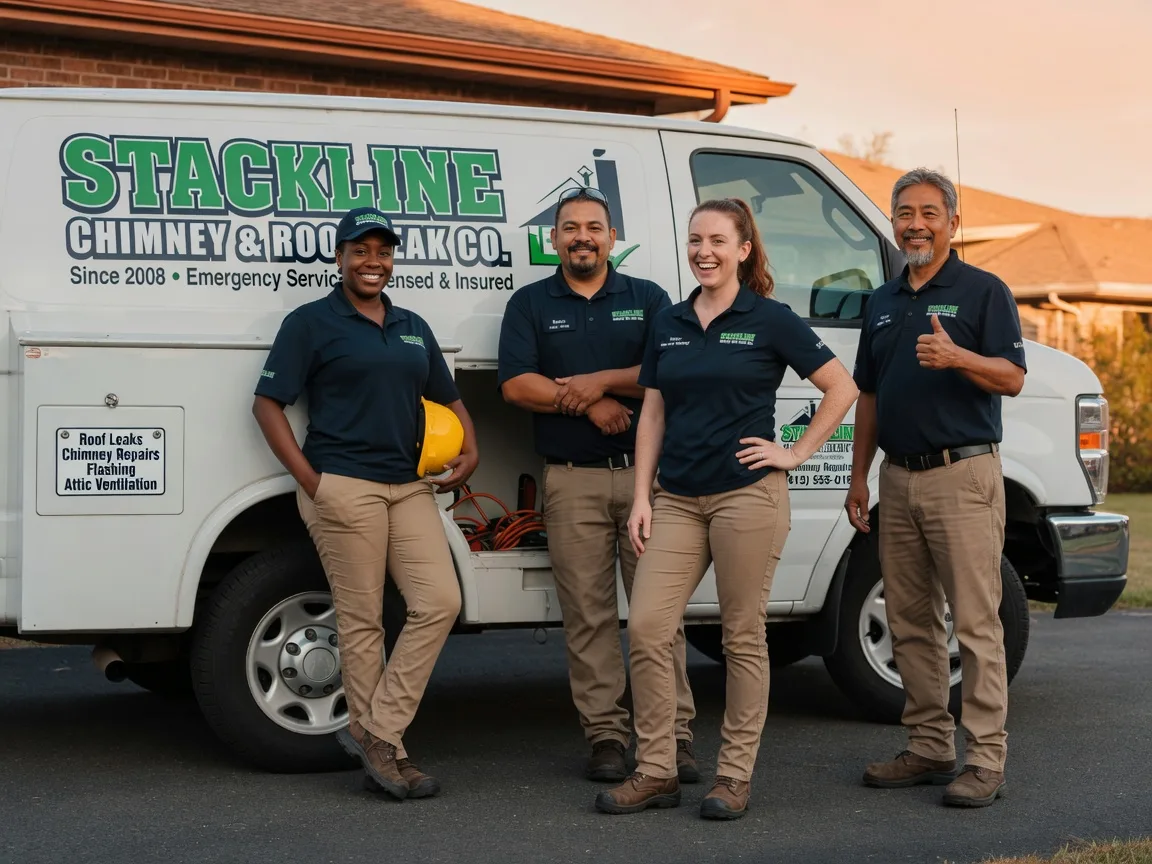 Chimney flashing repair company in Coplay, PA